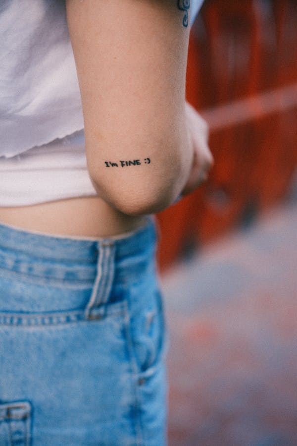 Lettering tattoo — Cabiria Tattoo Napoli